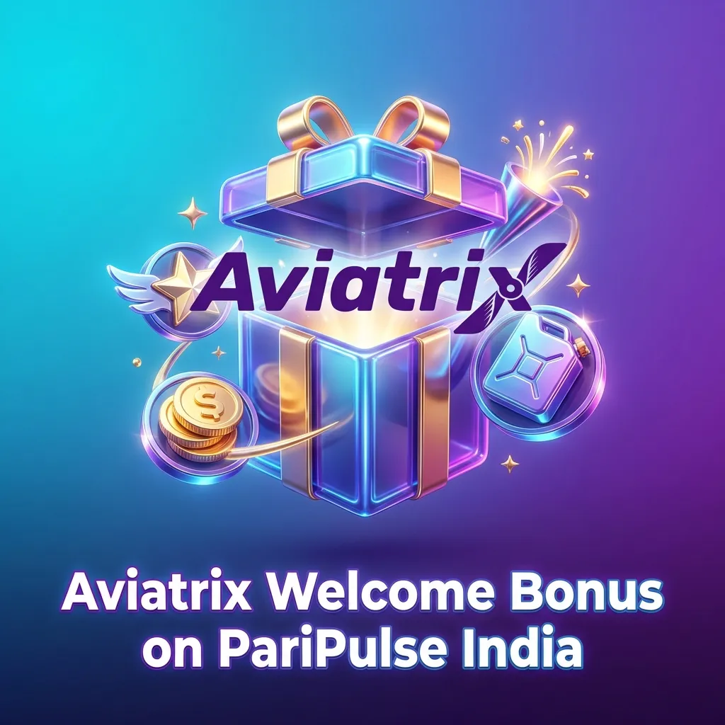 Promotional banner: Aviatrix Welcome Bonus on PariPulse India, up to ₹130000 + 150 free spins for new casino players