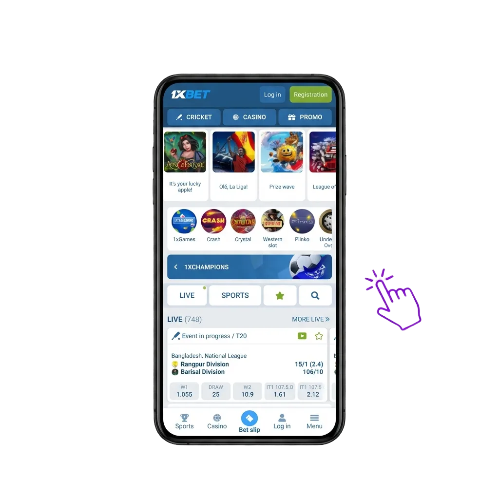 Phone screens showing 1xbet Aviatrix flying crash game with download options for Android apk and iOS PWA in India