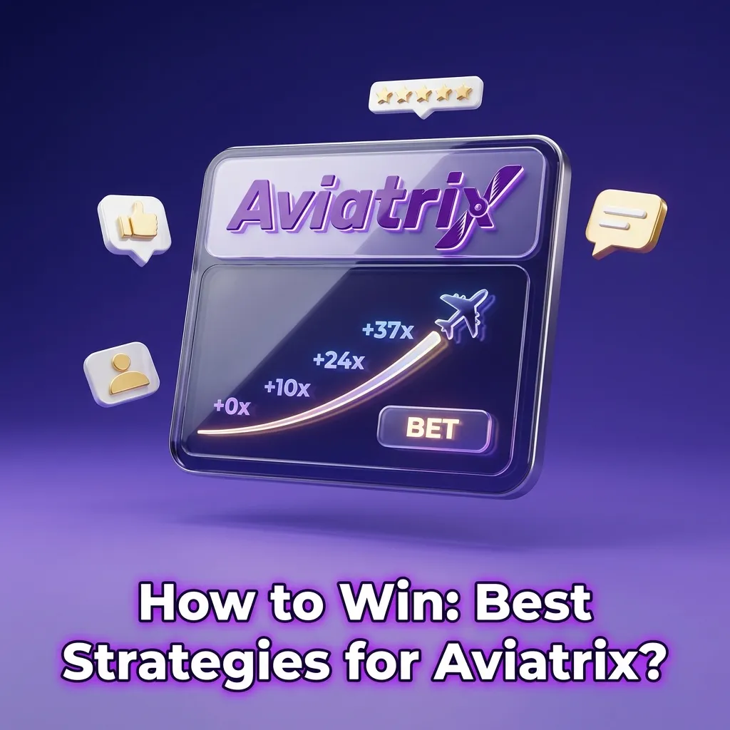 Illustration of Aviatrix game with two small bets, low multipliers, and a player tracking profit targets on a screen