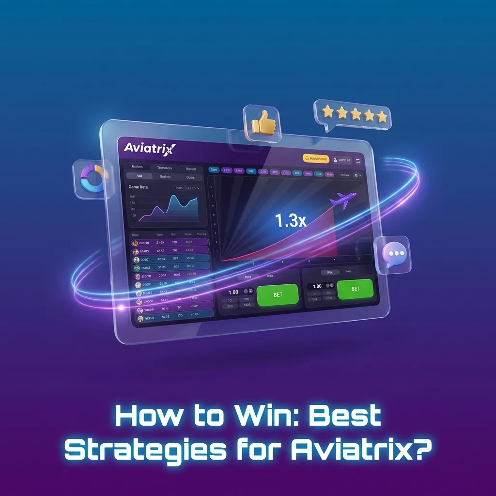 Illustrated guide to Aviatrix strategies: low–medium bets, modest multipliers, auto cashout, and bankroll management